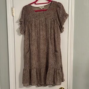 Umgee printed dress! So cute and comfy! Size medium! Great condition!